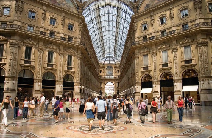 SHOPPING À MILAN