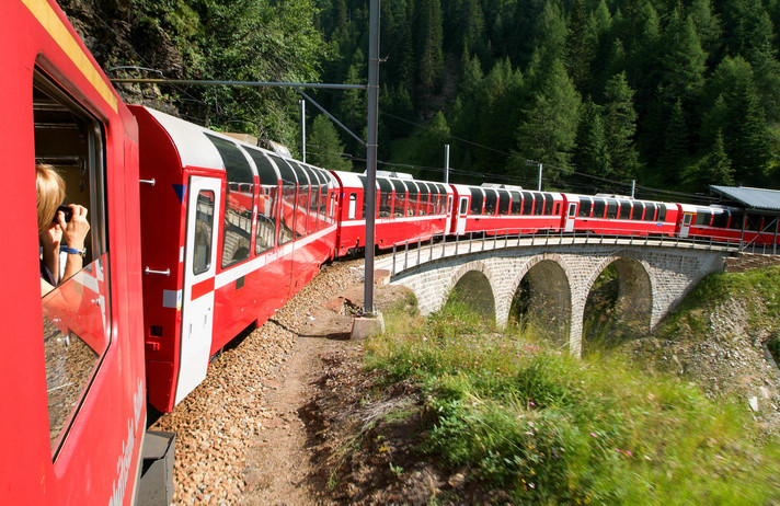 BERNINA EXPRESS - BERGAME ET LAC DE GARDE