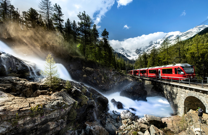 BERNINA EXPRESS - BERGAME ET LAC DE GARDE
