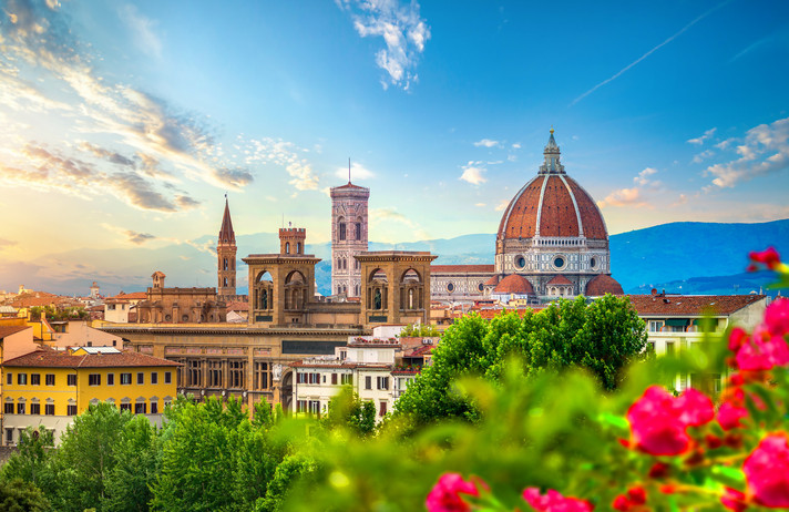 Cathedral of Saint Mary of the Flower in Florence, Italy