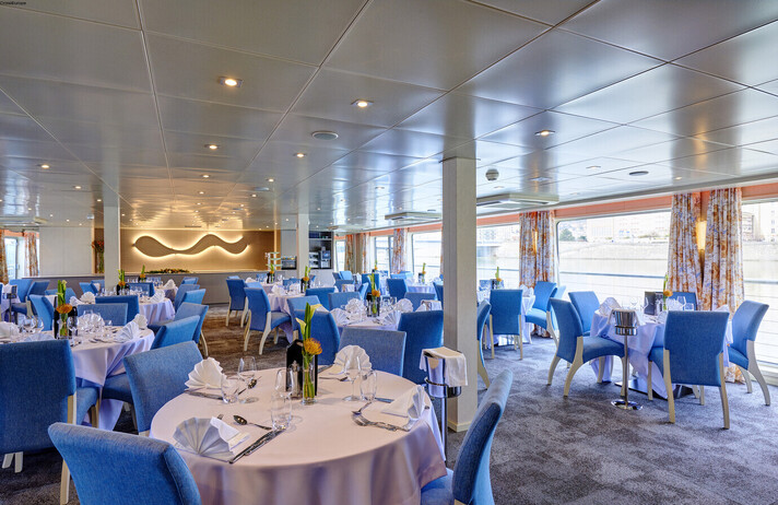 restaurant du paquebot de croisière le Van Gogh